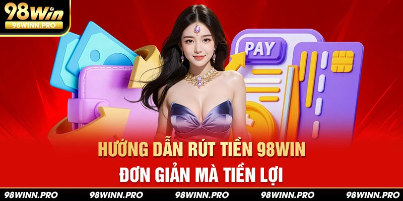 Hướng dẫn rút tiền 98win đơn giản tiện lợi